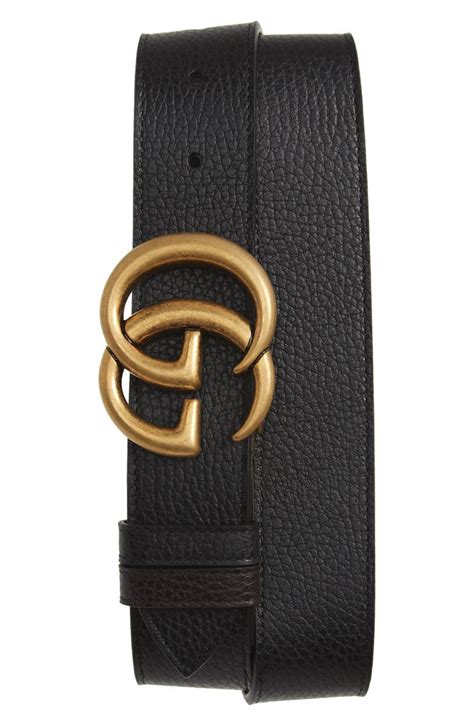 gucci reversible leather belt with square buckle|Gucci marmont reversible thin belt.